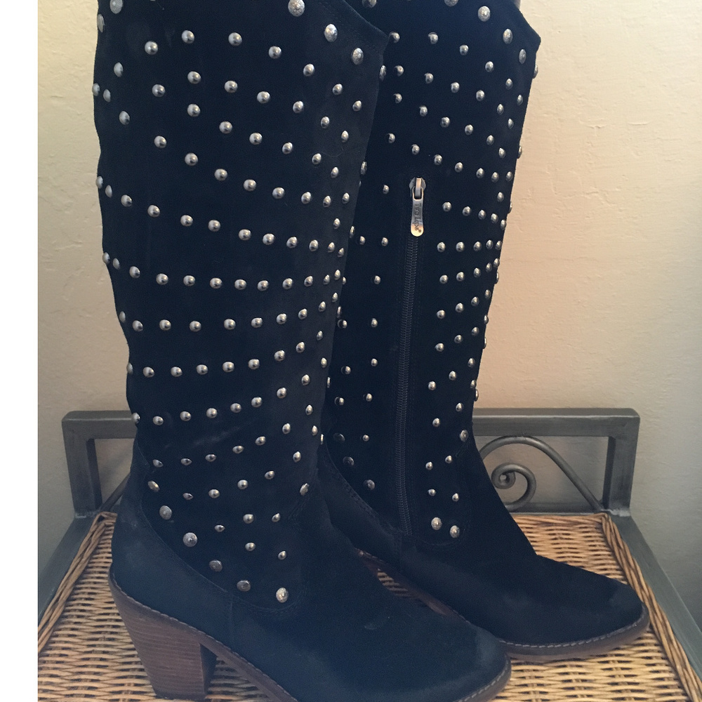 Tall Suede Boot